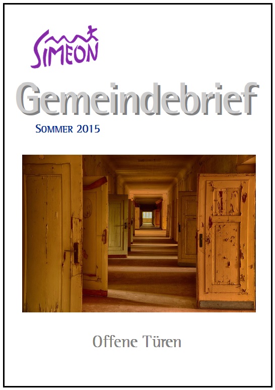Titel Gemeindebrief Sommer 2015